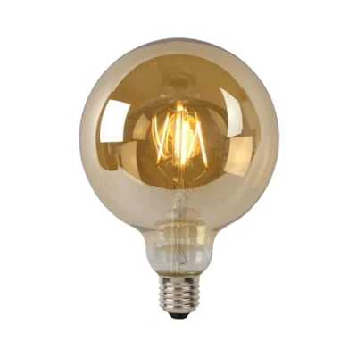 Afbeelding van G125 Filament lamp Ø 12,5 cm LED Dimb. E27 1x8W 2700K Amber