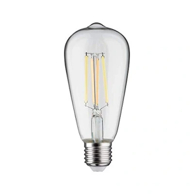Afbeelding van Paulmann 50395 LED lamp filament ST64 kolf Smart Home Zigbee tunable white 7W dimbaar helder goudlicht tot daglichtwit 2200 6500K E27,1 stuk (pak van 1)