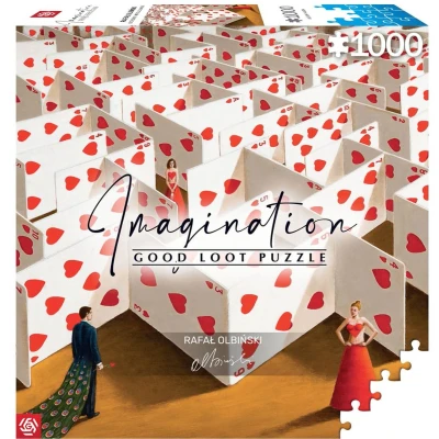 Afbeelding van Puzzle CENEGA Imagination Rafał Olbiński Excessive Meticulousness (1000 elementów)