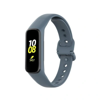 Afbeelding van Siliconen bandje Grijs Samsung Galaxy Watch Fit 2