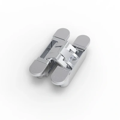 Afbeelding van Argenta NEO L7 inox look onzichtbaar en 3D regelbaar scharnier