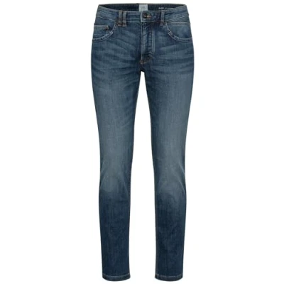 Afbeelding van camel active Slim fit jeans, Heren, Maat: 31x30, Dark indigo