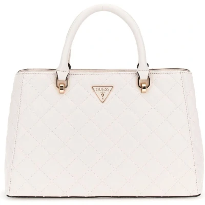Afbeelding van GUESS Handtas Schoudertas Eco Carly Girlfriend Satchel Stone Beige