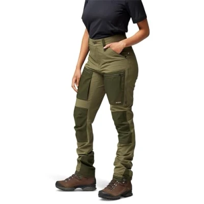Afbeelding van Fjällräven KEB Agile Trousers Outdoorbroeken, Dames, Maat: 42, Laurel green/deep forest
