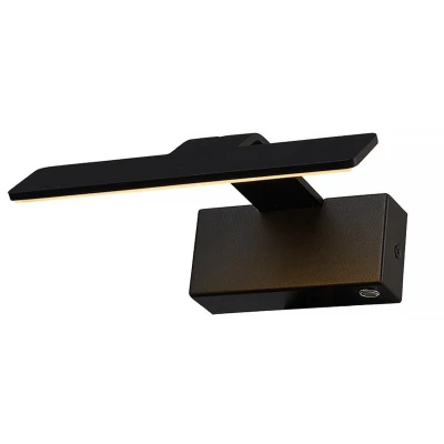 Afbeelding van Moderne wandlamp 1 lichts zwart 20 cm Dali