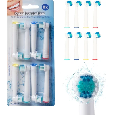 Afbeelding van Universele opzetborstels voor de Oral B 8 stuks
