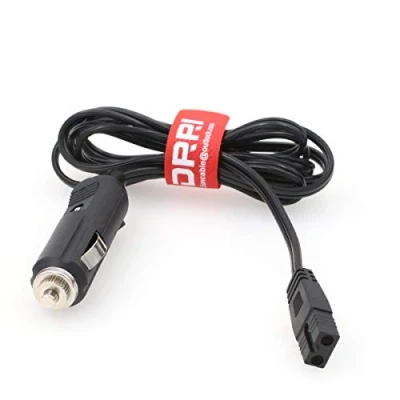 Afbeelding van DRRI Mini koelkast, 12 V DC, 2 pins netsnoer voor Mobicool koelbox, autokoelbox, auto vriezer, koelkast (3 m)