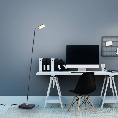 Afbeelding van Paul Neuhaus Design vloerlamp Pure Mira zwart 356 18