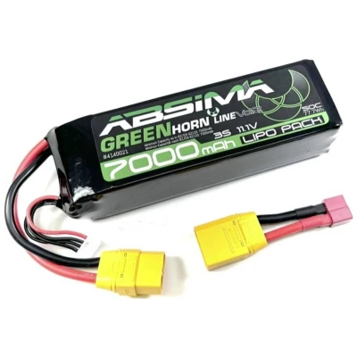 Afbeelding van Absima LiPo accupack 11.1 V 7000 mAh Aantal cellen: 3 50 C Stick XT90