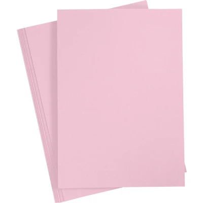 Afbeelding van Creativ Company Gekleurd Karton Paars Roze A4, 20 vel
