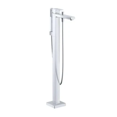 Afbeelding van Duravit, Badkamermeubels, Manhattan miscelatore monocomando per vasca da bagno a pavimento, sporgenza 232 mm, consumo