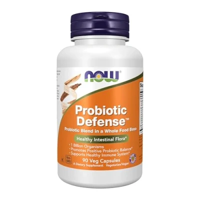 Afbeelding van Now Foods Probiotic Defense 90v ules