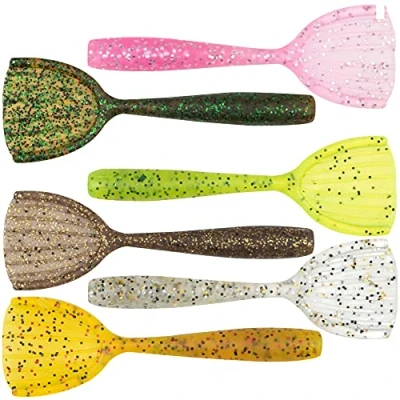 Afbeelding van Fox Rage Ultra UV Floating Creatures Shovel Shad 9cm (6 pcs) Kleur : Salt &#039;n Pepper