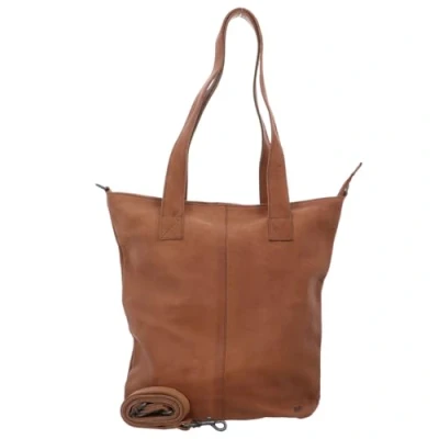 Afbeelding van Bear Design Juul Leren Shopper Cognac
