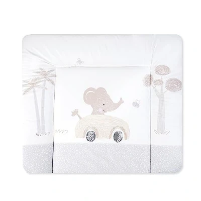 Afbeelding van Julius Zöllner® Aankleedkussen Softy 75 x cm, zacht aankleedkussen, baby folie, waterdicht en afwasbaar, Made in Germany, Oeko Tex Standard 100, safaritour