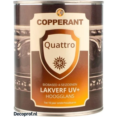 Afbeelding van Copperant Quattro Lakverf Hoogglans UV+ 1 Liter