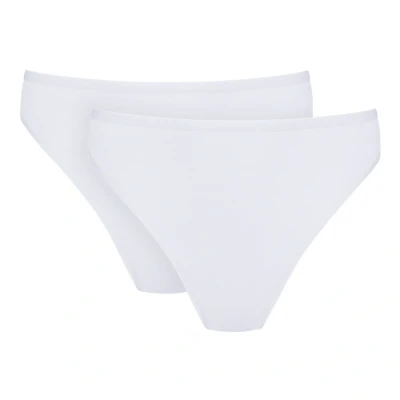 Afbeelding van mey Retro JAZZ Doppelpack Slip, Dames, Maat: 50/52, Weiss