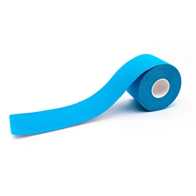 Afbeelding van axion kinesiologie tapes in blauw Waterdichte tape Optimaal voor sport