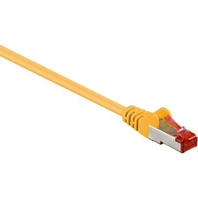 Afbeelding van Wentronic 68305 Cat 6 UTP kabel RJ45 10 m Geel