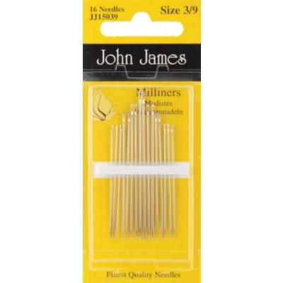 Afbeelding van Milliners Handnaalden Maat 3/9 16/Pkg