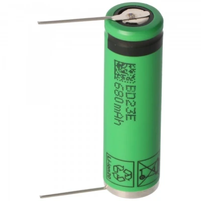 Afbeelding van accu geschikt voor de voormalige Sanyo UR14500 vervangende 3.6V 14x50mm