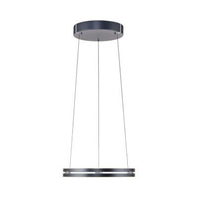 Afbeelding van Paul Neuhaus Strakke hanglamp Pure E Loop grijs 2550 15