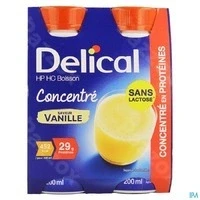Afbeelding van Delical Geconcentr. Vanille 4x200ml