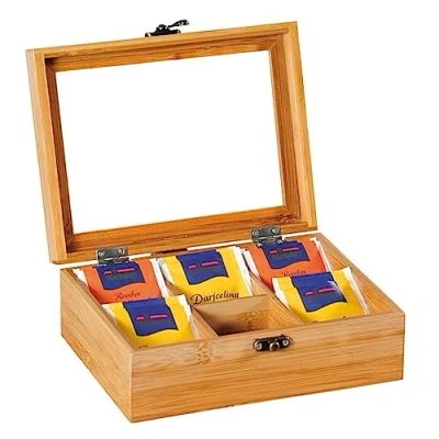 Afbeelding van KESPER for kitchen &amp; home Theedoos met kijkvenster (1 delig)