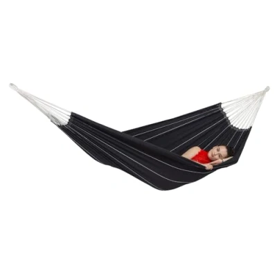 Afbeelding van Amazonas barbados hangmat 2 pers zwart