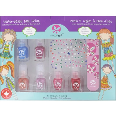 Afbeelding van Suncoat Girl Nagellak Mini Mani Nt 6 X 2 ml, 1set