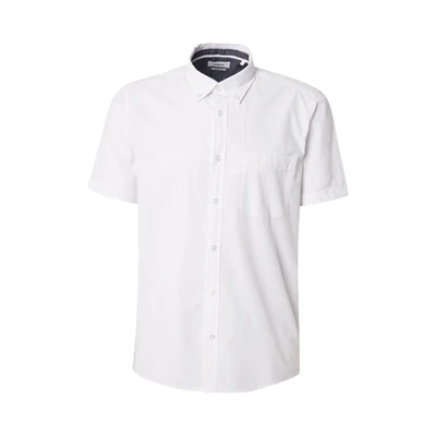 Afbeelding van s.Oliver Kurzarm MIT Waschung Overhemd, Heren, Maat: 3XL, Weiß