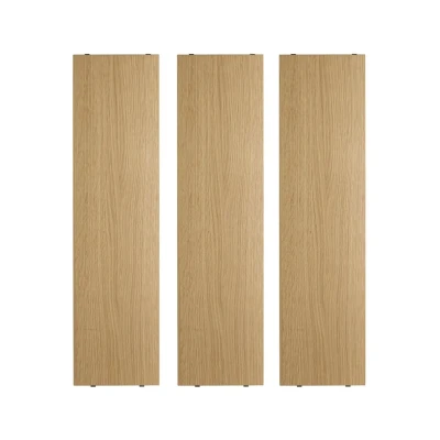 Afbeelding van String plank eik, 78x20 cm, 3 pack