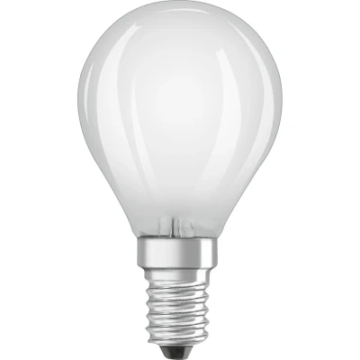 Afbeelding van Ledvance Classic LED E14 Peer Filament Mat 3.4W 470lm 927 Zeer Warm Wit Beste Kleurweergave Dimbaar Vervangt 40W