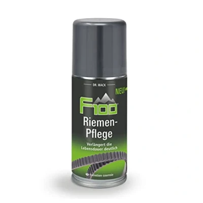 Afbeelding van Dr. Wack F100 riemverzorgingsspray 100 ml I spray met hoge waterafstotendheid voor V riemen of distributieriemen riemspray een langere levensduur