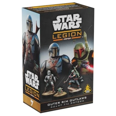 Afbeelding van Asmodee, Star Wars Legion Outer Rim Outlaws, Uitbreiding tafelminiaturen, Leeftijd 14 plus, 2 spelers, 3 uur speeltijd