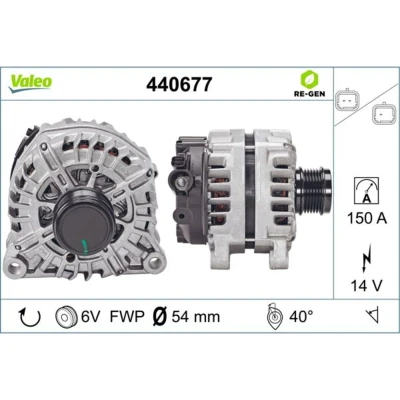 Afbeelding van Valeo Alternator/Dynamo 440677