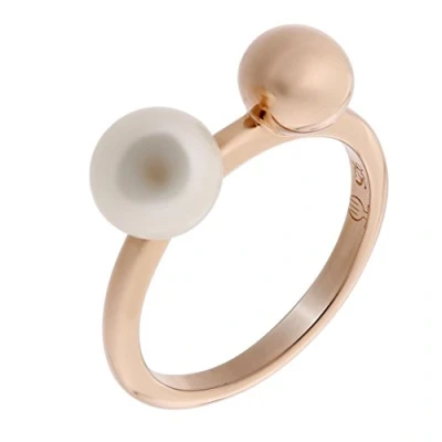 Afbeelding van Orphelia ZR 7373/56/RG Ring Parel Zilver 925 Rosékleurig Zoetwaterparel Maat 56