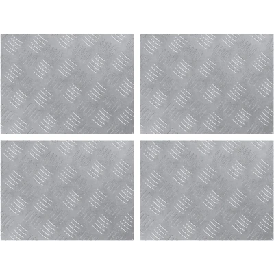 Afbeelding van vidaXL Zilver Aluminium 40 x 30 0.3 cm traplopen