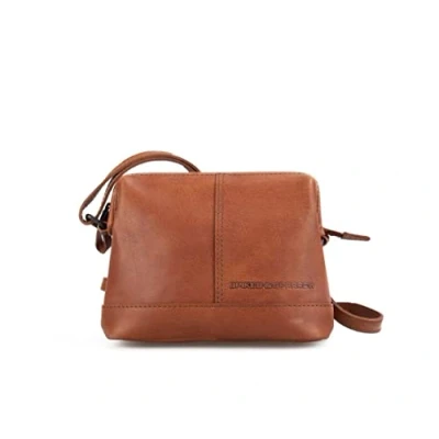 Afbeelding van Leren Crossbodytas Lasso Brandy Cognac