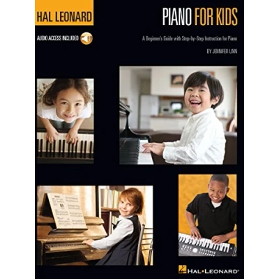 Afbeelding van Hal leonard Piano for kids +enregistrements online: A Beginner&#039;s Guide with Step by Instructions