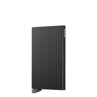 Afbeelding van Secrid heren portemonnee Cardprotector Fluted black