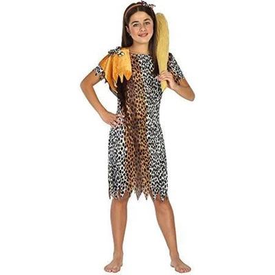 Afbeelding van Kostuums voor Kinderen Grotbewoner (3 pcs) Maat 10 12 Jaar