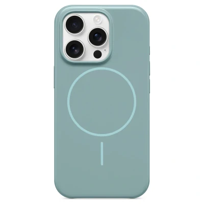 Afbeelding van Beats case voor iPhone 16 Pro MagSafe, krasbestendige beschermingscase, dun en licht, voering van microvezel diepzeeblauw