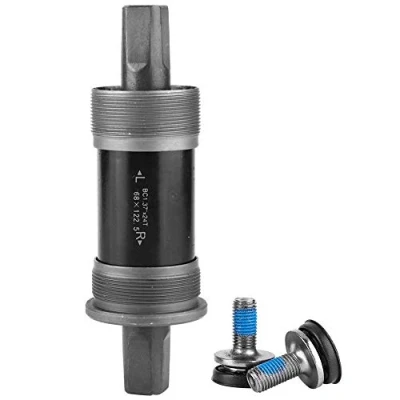 Afbeelding van Bicycle Bottom Bracket, 5 Size Square Hole Axis Bike Tapered Spindle Crank for 68mm Frame Shell Cycling Accessory(68X122.5L)