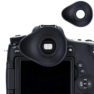 Afbeelding van JJC Oogschelp Oculair zoeker Voor Canon EOS 6D 60Da 70D 80D 100D 550D 600D 650D 700D 750D 760D 8000D 1100D 1200D 1300D Rebel T2i T3i T3 T4i T5i T5 T6i S T6 Camera Als Eb Ef