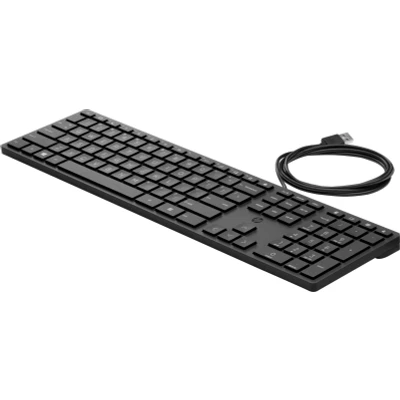 Afbeelding van Toetsenbord HP 320K Qwerty zwart
