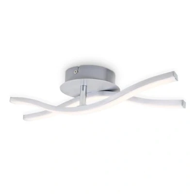 Afbeelding van Briloner Leuchten GO Plafondlamp Plafonnière LED 6W 2 lichts Aluminium Kleur