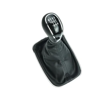 Afbeelding van Versnellingspook schakelzak schakelmanchet frame compatibel / reserveonderdeel voor Opel Insignia 2008 15 6 versnellingen naad zwart