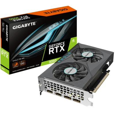 Afbeelding van Gigabyte EAGLE GeForce RTX 3050 OC 6G NVIDIA 6 GB GDDR6
