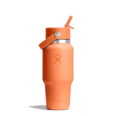Afbeelding van Hydro Flask 24oz / 709ml Wide Mouth Travel Bottle + Flex Straw Cap Waterfles